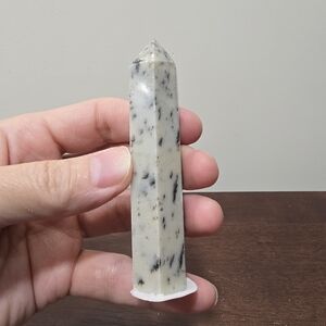 Merlinite (Dendritic Opal) Crystal Tower